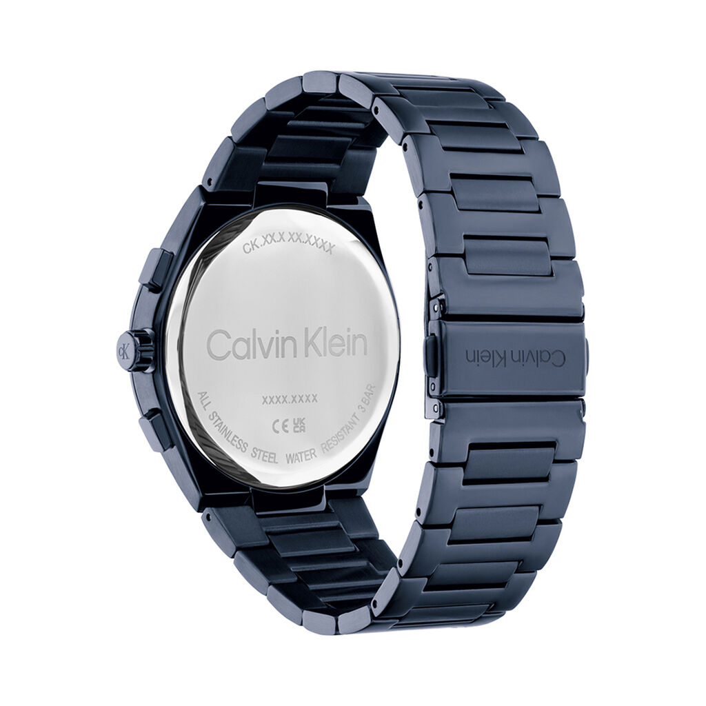 Montre Calvin Klein Distinguish Skeleton Bleu - Montres Homme | Histoire d&rsquo;Or
