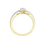 Bague Solitaire Stockholm Or Jaune Diamant Synthetique - Bagues solitaires Femme | Histoire d&rsquo;Or