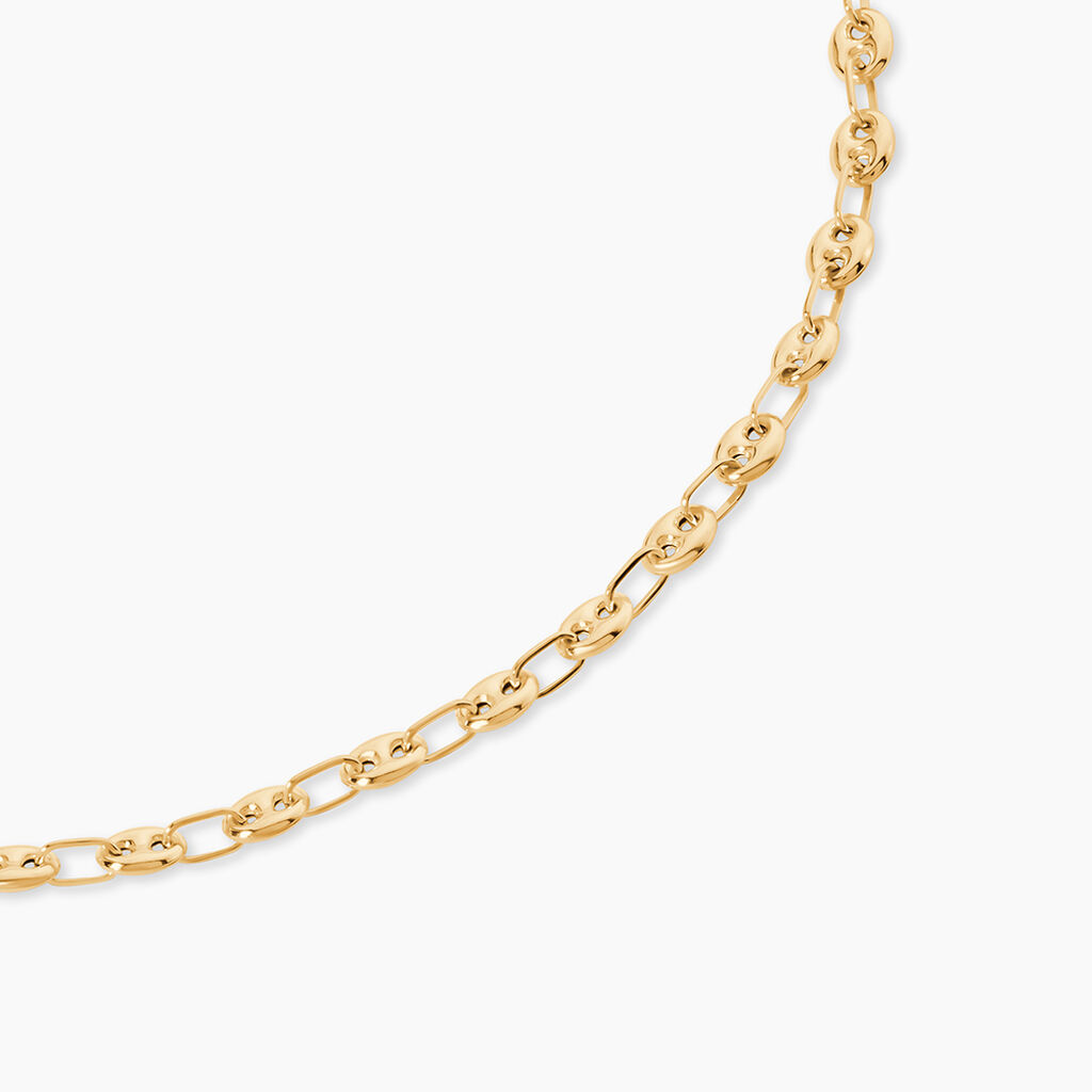 Collier Maille Dami Or Jaune - Chaines Homme | Histoire d&rsquo;Or