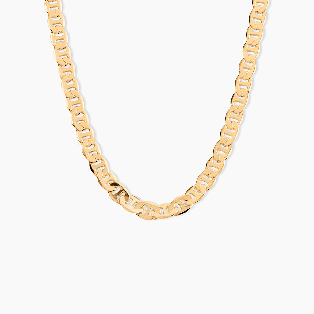 Collier Plaqu&eacute; Or Kamen - Chaines Homme | Histoire d&rsquo;Or