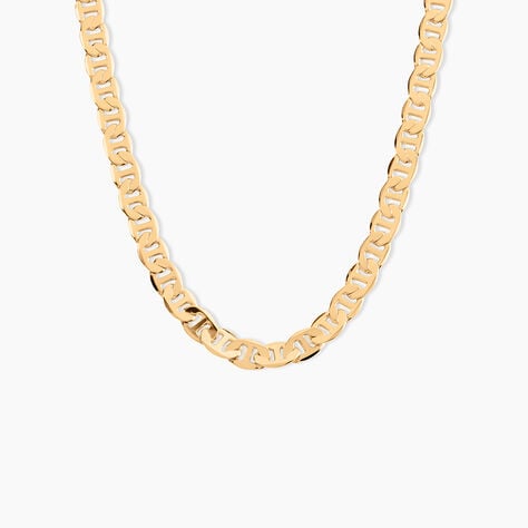 Collier Plaqu&eacute; Or Kamen - Chaines Homme | Histoire d&rsquo;Or