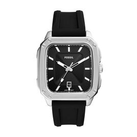 Montre Fossil Inscription Noir - Montres Homme | Histoire d’Or