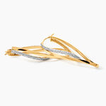 Cr&eacute;oles Merilyn Or Bicolore - Boucles d'oreilles cr&eacute;oles Femme | Histoire d&rsquo;Or