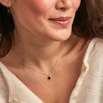 Collier Or Blanc Pluie D'Eclat Saphir - Colliers Femme | Histoire d&rsquo;Or