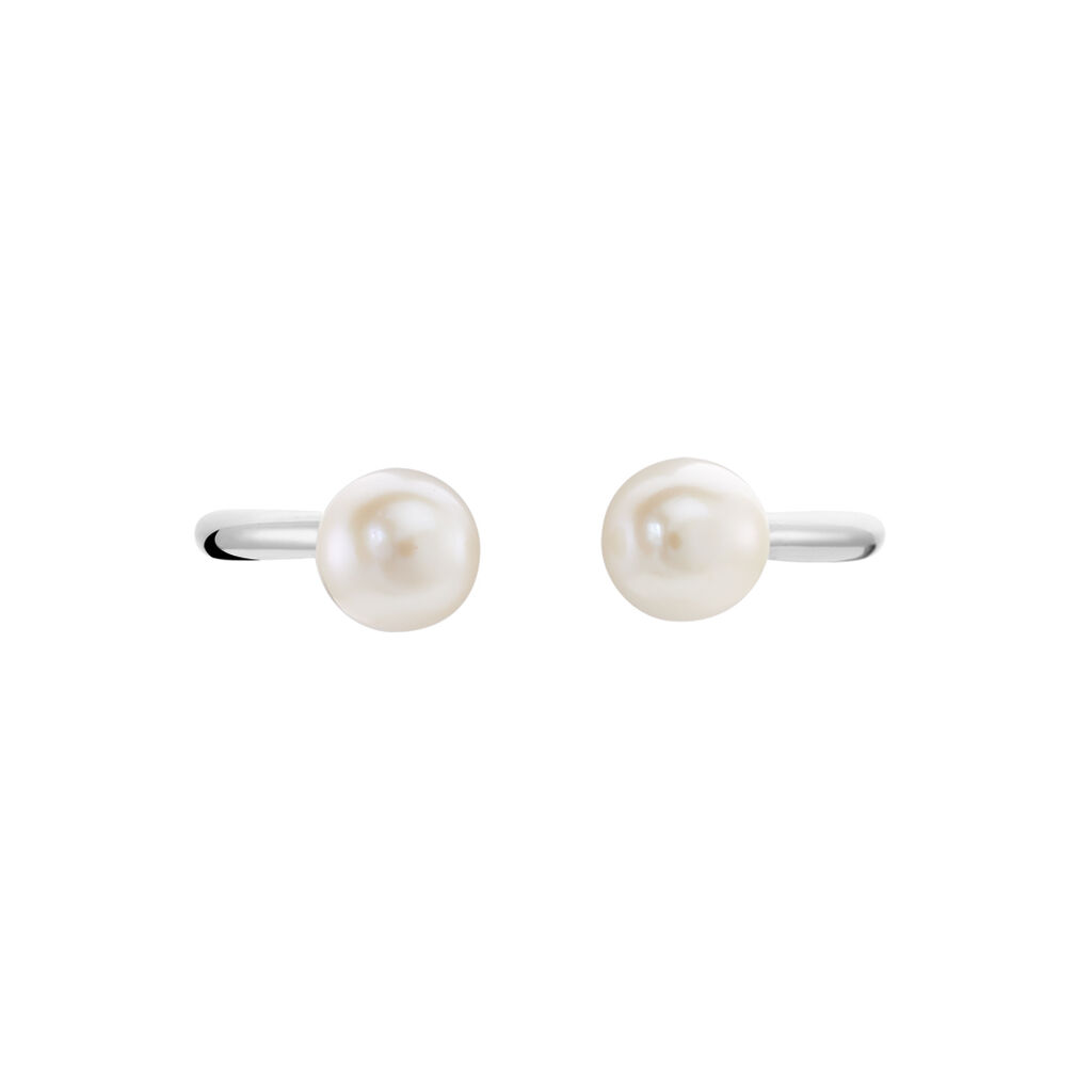 Bague Ull Argent Blanc Perle De Culture - Bagues avec pierre Femme | Histoire d’Or