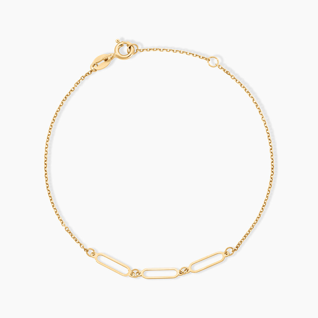 Bracelet Ouida Or Jaune - Bijoux sans pierre Femme | Histoire d&rsquo;Or