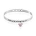 Bracelet Jonc Disney Acier Blanc Cristaux - Bracelets fantaisie Femme | Histoire d’Or