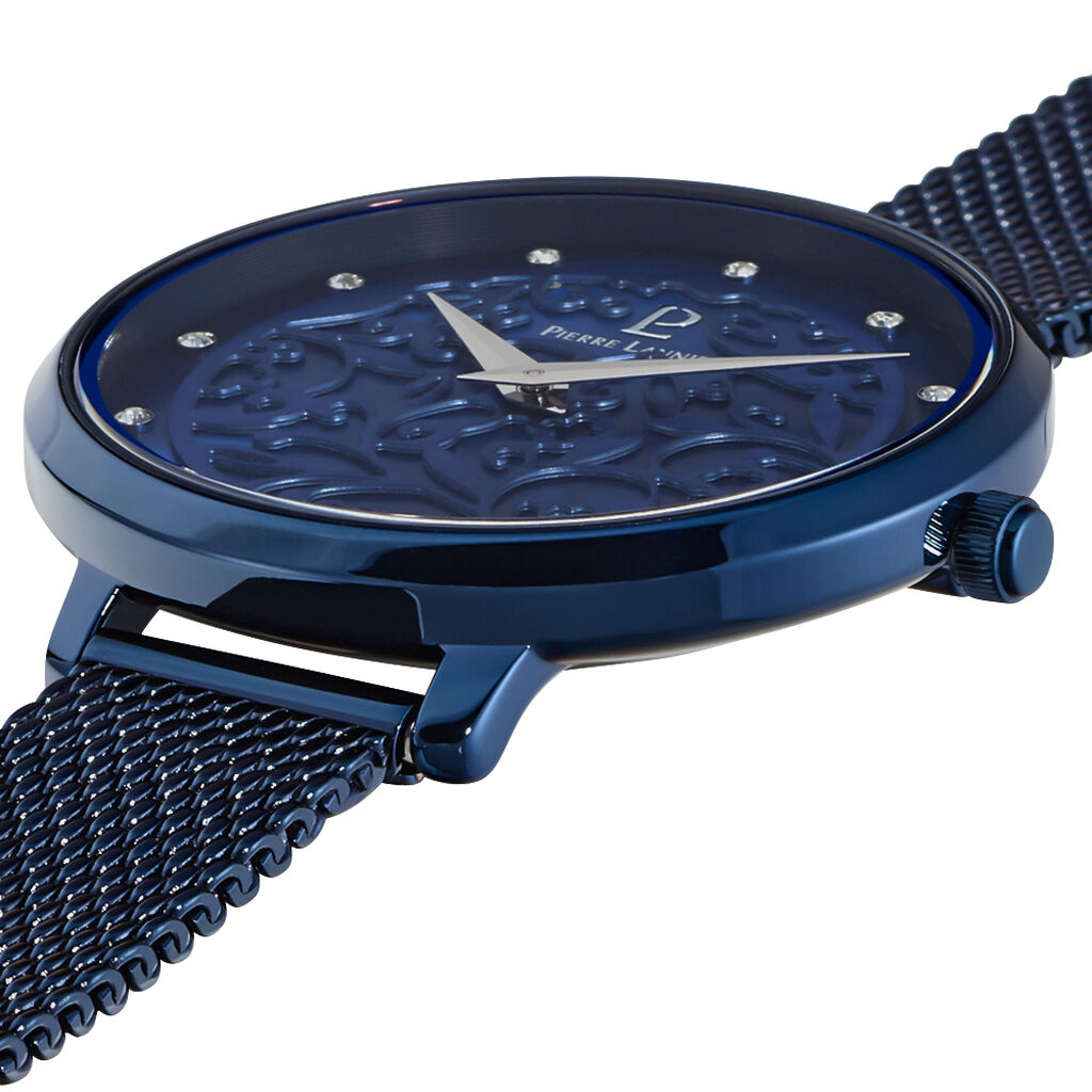Montre Pierre Lannier Eolia Bleu - Montres Femme | Histoire d’Or