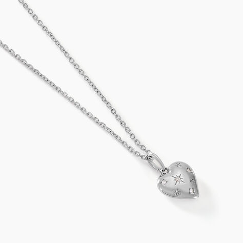 Collier Ocean Argent Blanc Oxyde De Zirconium - Colliers fantaisie Femme | Histoire d’Or