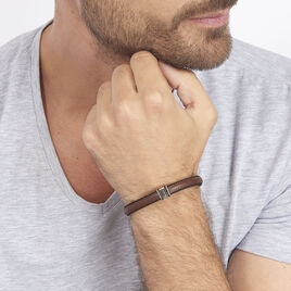Bracelet Luciene Or Acier Bicolore - Bracelets Homme | Histoire d’Or