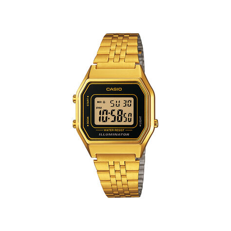 Montre Casio Collection Vintage Champagne - Montres Femme | Histoire d’Or