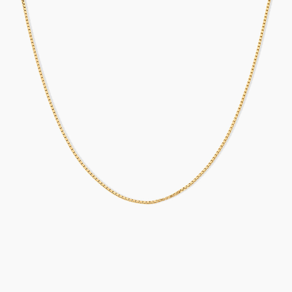 Collier Igor Maille Venitienne Argent Dor&eacute; A L'Or 750/1000 - Bijoux sans pierre Femme | Histoire d&rsquo;Or