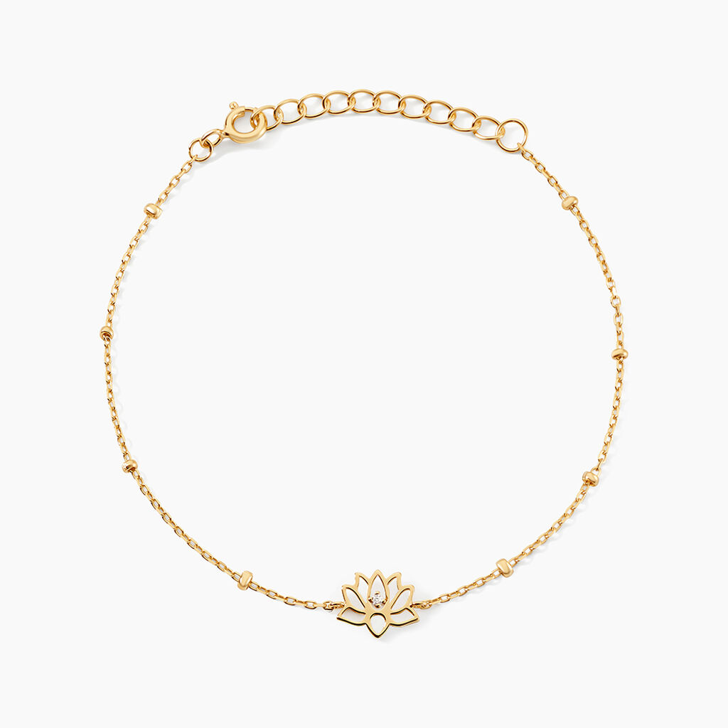 Bracelet Mirabel Argent Jaune Oxyde De Zirconium - Nouveautés Femme | Histoire d’Or