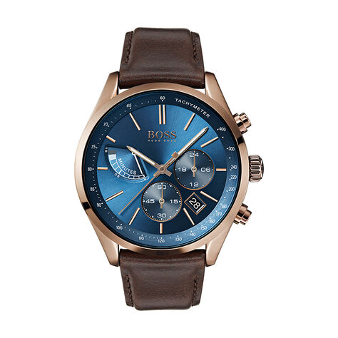Montre Boss Grand Prix Bleu - Montres Homme | Histoire d’Or