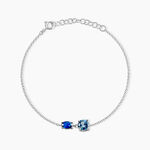 Bracelet Argent Blanc Brenna Oxydes De Zirconium - Bracelets Femme | Histoire d&rsquo;Or