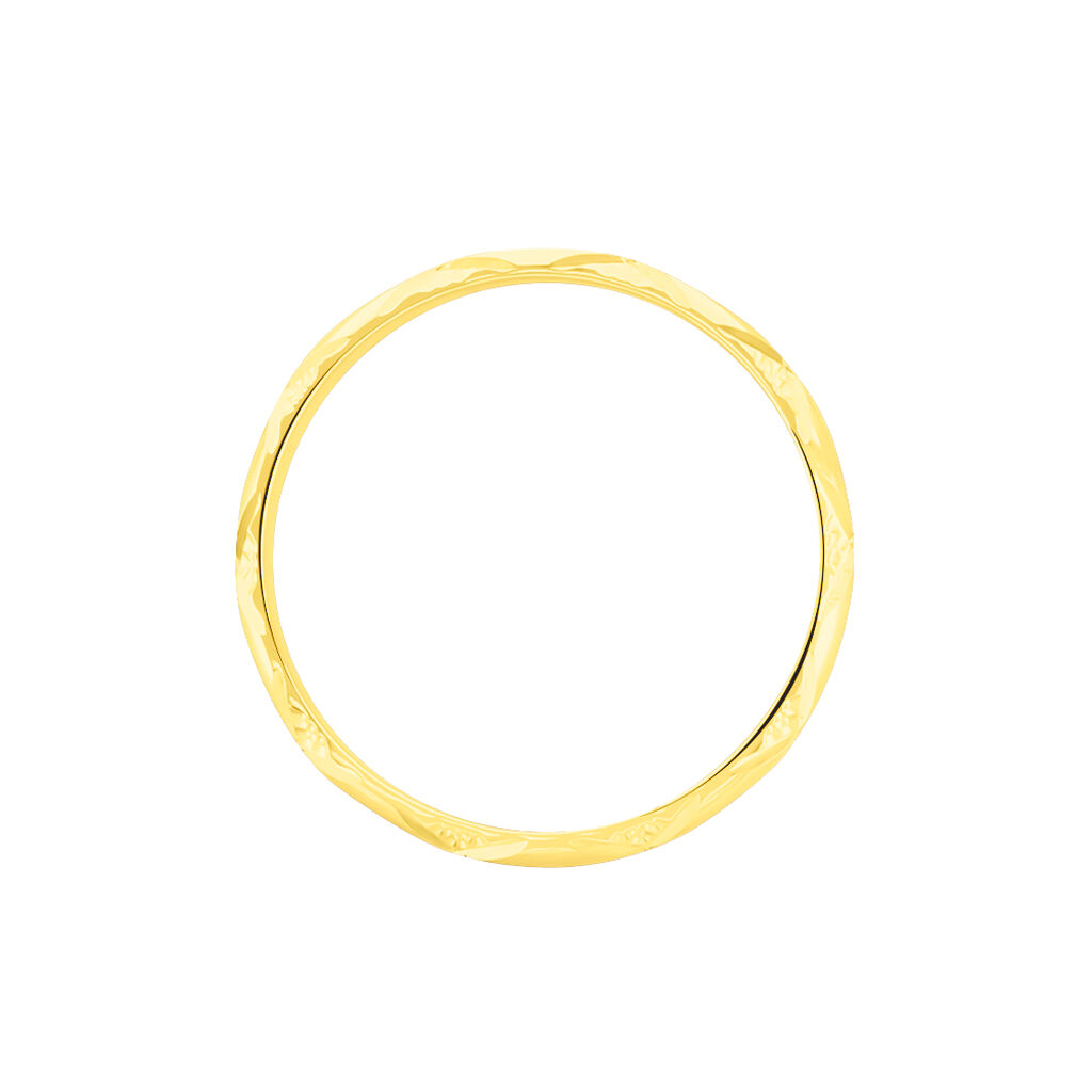 Alliance Harmonie Demi Jonc Classique Or Jaune - Alliances Famille | Histoire d’Or