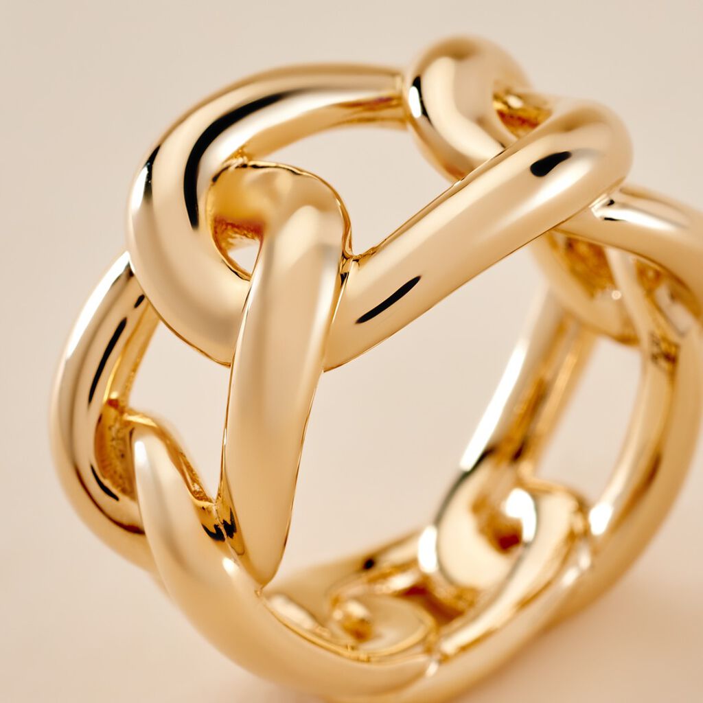 Bague Rodya Plaqu&eacute; Or Jaune - Bagues Femme | Histoire d&rsquo;Or