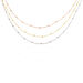 Collier Daralea Argent Tricolore - Colliers fantaisie Femme | Histoire d’Or