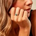 Bague Ninian Or Jaune Emeraude Diamant - Bagues avec pierre Femme | Histoire d’Or