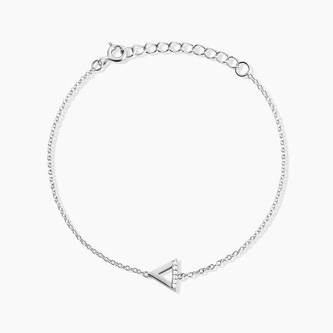 Bracelet Anna Argent Blanc Oxyde De Zirconium - Bracelets Femme | Histoire d’Or