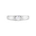 Bague Solitaire Gwendal Argent Oxyde De Zirconium - Bagues solitaires Femme | Histoire d’Or