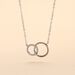 Collier Or Blanc Nesrine Oxydes - Colliers Femme | Histoire d’Or