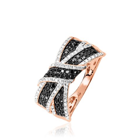 Bague Agnes Or Rose Diamant - Bagues avec pierre Femme | Histoire d’Or