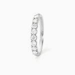 Alliance Hera Or Blanc Diamant - Alliances Femme | Histoire d&rsquo;Or