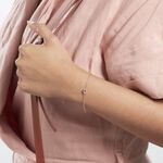 Bracelet Pavel Argent Rose Oxyde De Zirconium - Bracelets Femme | Histoire d&rsquo;Or