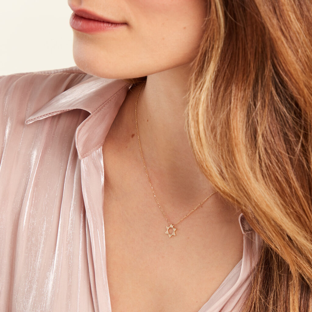 Collier Isak Or Jaune Diamant - Colliers Femme | Histoire d’Or