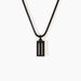 Collier Line Acier Noir - Colliers fantaisie Homme | Histoire d’Or