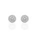 Boucles D'oreilles Puces Verane Argent Blanc Oxyde De Zirconium - Boucles d'oreilles fantaisie Femme | Histoire d’Or