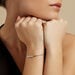 Bracelet Imogen Argent Blanc Oxyde De Zirconium - Bracelets cordon Femme | Histoire d’Or