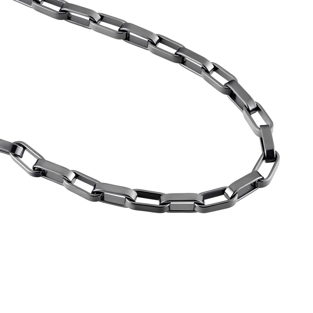 Collier Acier Gris Jarek - Colliers fantaisie Homme | Histoire d’Or