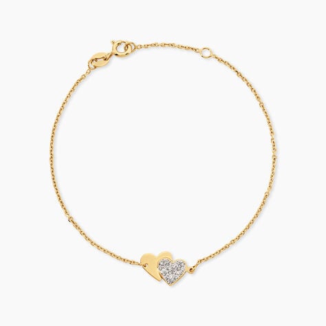 Bracelet Zora Argent Dor&eacute; A L'Or 750/1000 - F&ecirc;te des m&egrave;res Femme | Histoire d&rsquo;Or