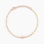 Bracelet Mimosa Argent Rose - Bracelets Femme | Histoire d&rsquo;Or