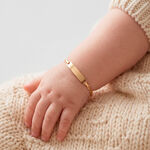 Bracelet Identite Bebe Or Jaune Bartolomee - Bracelets Communion Enfant | Histoire d&rsquo;Or