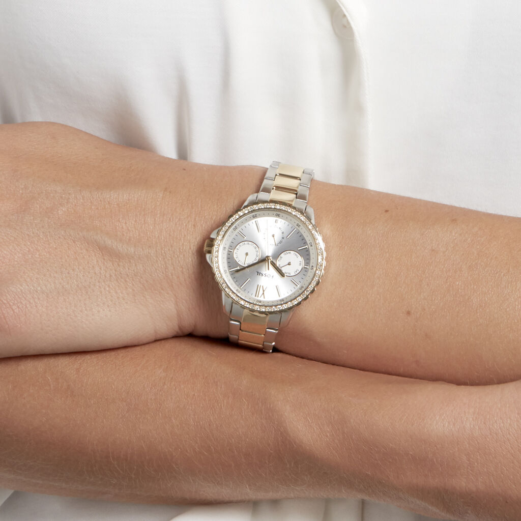 Montre  Fossil Izzy Multifunction Argenté - Montres Femme | Histoire d’Or