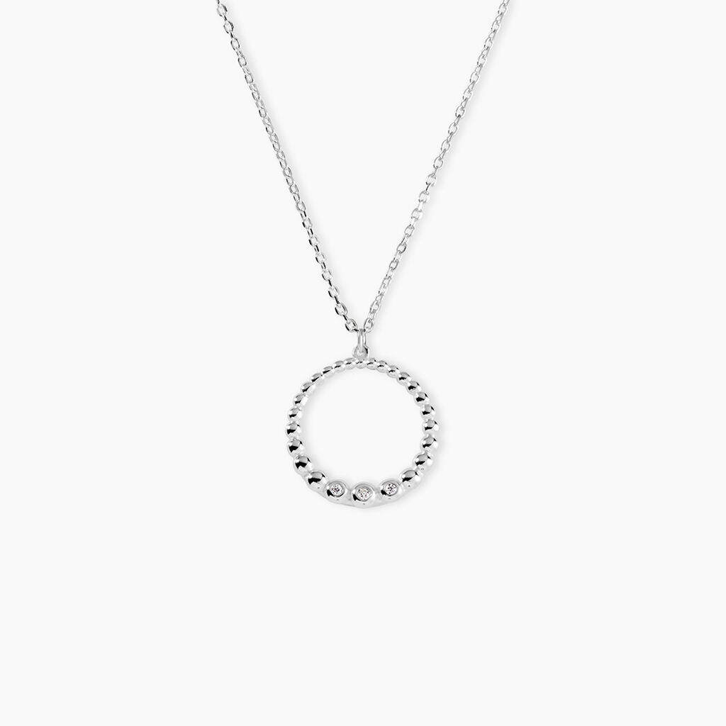 Collier Lidig Argent Oxyde De Zirconium - Colliers fantaisie Femme | Histoire d&rsquo;Or