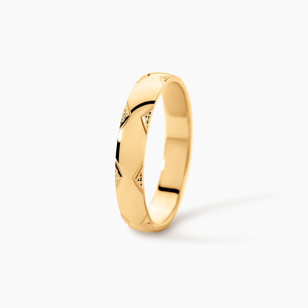 Alliance Harmonie Or Jaune - Alliances Unisex | Histoire d’Or