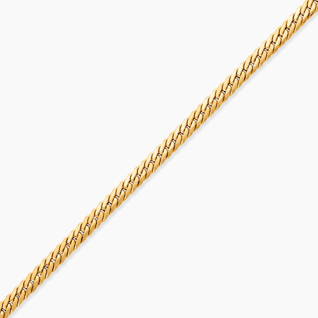 Bracelet Izel Maille Anglaise Or Jaune - Bracelets cha&icirc;ne Femme | Histoire d&rsquo;Or