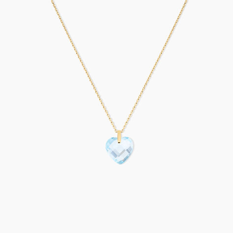 Collier Ludmille Or Jaune Topaze - Colliers Femme | Histoire d&rsquo;Or