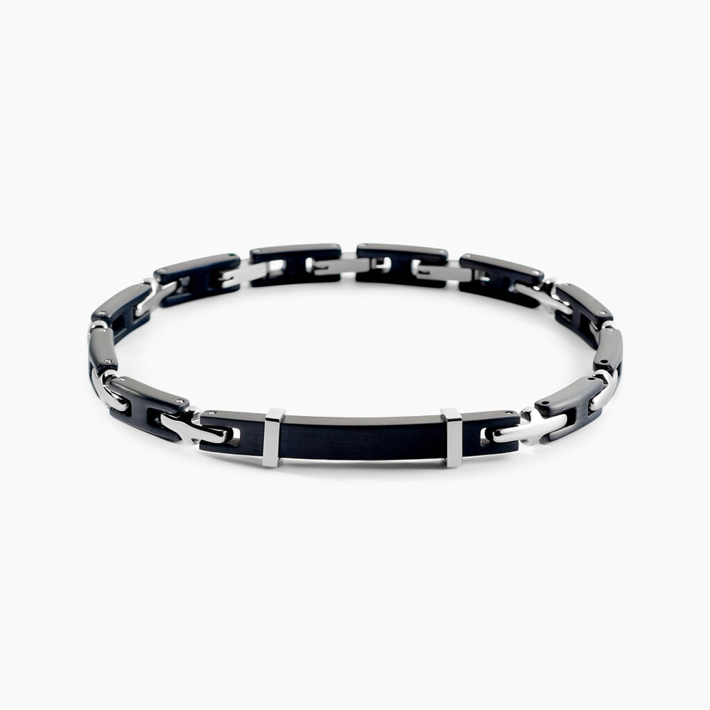 Bracelet Jourdan Halldor Acier Argenté - Bracelets Homme | Histoire d’Or