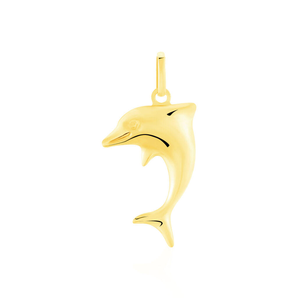 Pendentif Haizia Dauphin Or Jaune