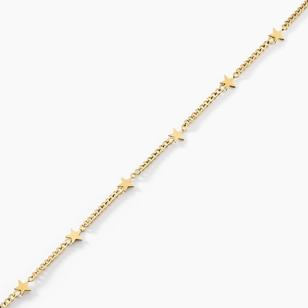 Bracelet Eva Acier Jaune - Nos bijoux iconiques Femme | Histoire d’Or