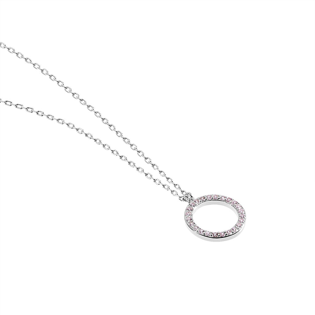 Collier Ambroisie Argent Blanc Oxyde De Zirconium - Colliers fantaisie Femme | Histoire d’Or