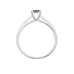 Bague Solitaire Collection Grace Or Blanc Diamant - Bagues solitaires Femme | Histoire d&rsquo;Or