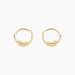 Boucles D'oreilles Puces Leafora Or Jaune - Clous d'oreilles Femme | Histoire d’Or