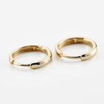 Cr&eacute;oles Plaqu&eacute; Or Eva - Boucles d'oreilles cr&eacute;oles Femme | Histoire d&rsquo;Or