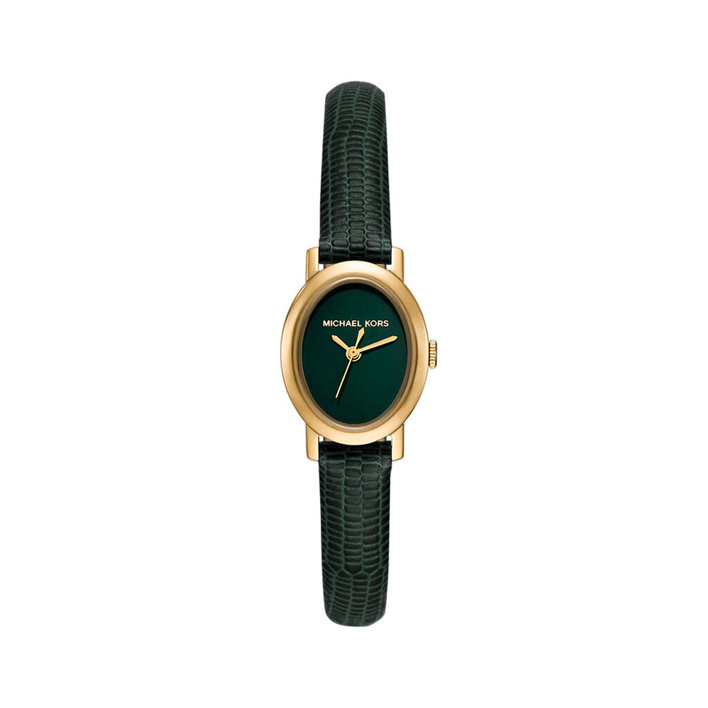Montre Michael Kors Maude Vert - Montres Femme | Histoire d&rsquo;Or